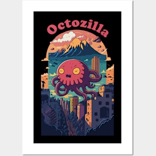 Octozilla Posters and Art